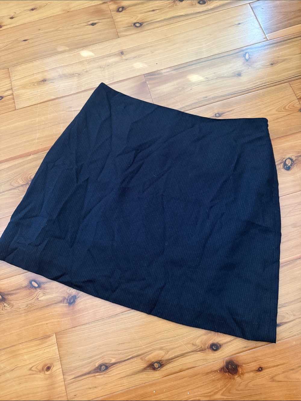 Everyday Black Mini Skirt treasure and bond size 6